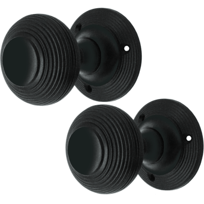 Black Door Knobs