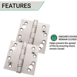 Fire Door Security Pin Hinges 4