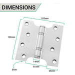 Parliament Projection Fire Door Hinges 4