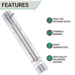 Tower Bolt - 250 mm / 10 Inch - Galvanised - tradefit - 2