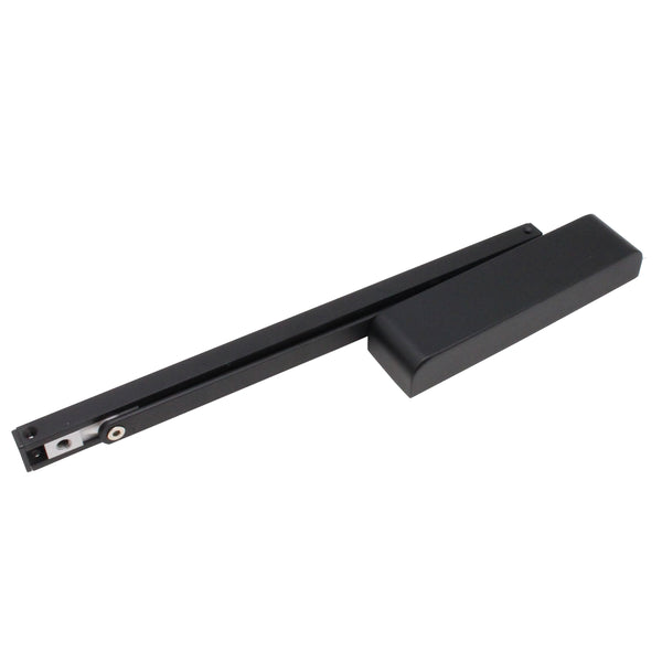 Slide Arm Cam Action Door Closer - Power Size 2 - 4 - Black Radius Cover - tradefit - Featured Image