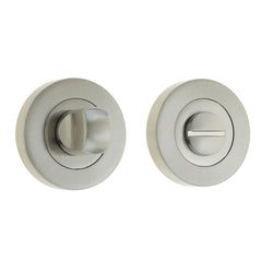 Bathroom Turn and Release - Satin Nickel - tradefit