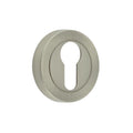 Euro Escutcheon - Satin Nickel