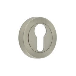 Euro Escutcheon - Satin Nickel - tradefit