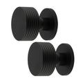 Tangier Matt Black Mortice Door Knob