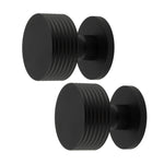 Tangier Matt Black Mortice Door Knob - tradefit - 1