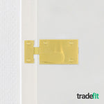 Toilet Indicator Bolt Vacant/Engaged - Satin Brass - tradefit - 4