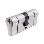 5 Pin 35/50mm 85mm [30+45+10mm] Euro Double Cylinder - Master Keyed - Satin Chrome - tradefit - 1