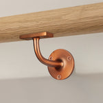 Handrail Bracket Heavy Pattern - 64mm / 2.5 Inch - Bronze - tradefit - 4