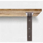 Scaffold Board Shelf Brackets 150mm PAIR Heavy Duty Rustic Wall Mounted Supports - tradefit - 5