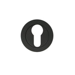 Euroda - Plus Euro Profile Escutcheon - 50x8mm - Black - FD30/60 - tradefit - 1