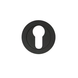 Euroda - Plus Euro Profile Escutcheon - 50x8mm - Black - FD30/60 - tradefit