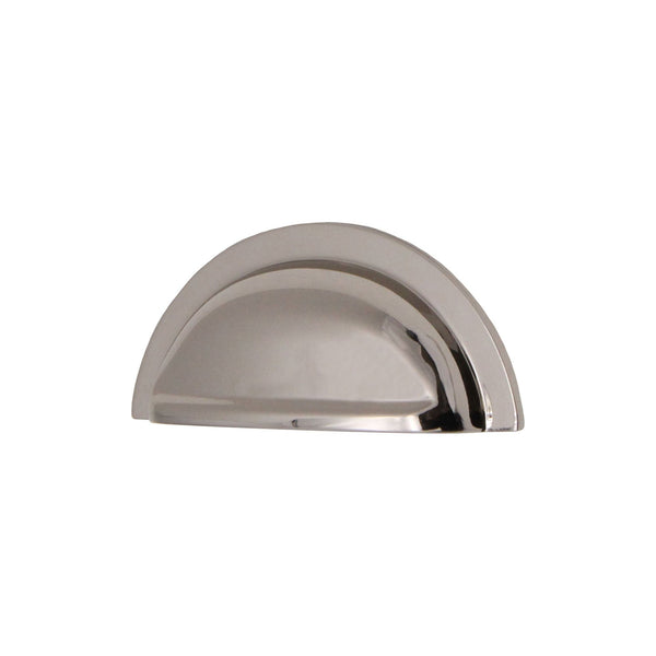 Victorian Drawer Pull - 91x41mm - 76mm Centres - Polished Nickel - tradefit - Featured Image