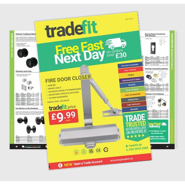 tradefit Catalogue - Including 1,000's ironmongery products at tradefit prices - tradefit - Featured Image