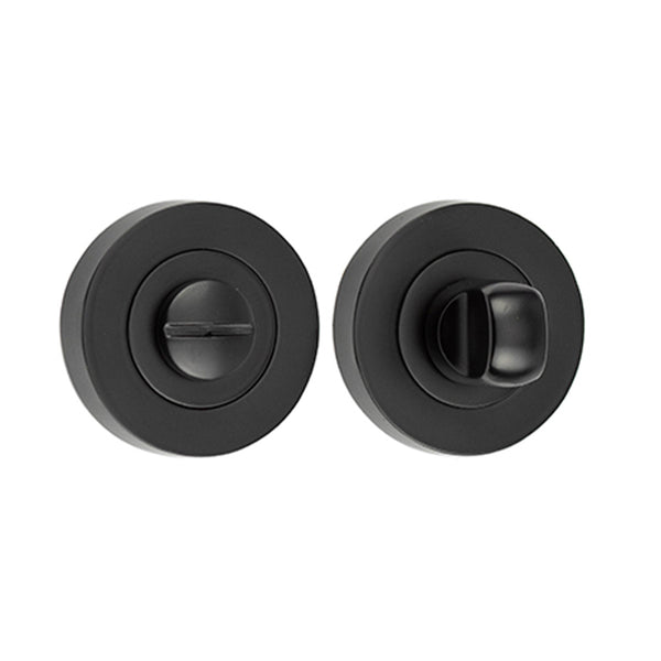 Bathroom Turn and Release - Matt Black - tradefit - Featured Image