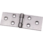 Steel Backflap Cabinet Hinges - 38mm - Self Colour - Pair - EXCLUDING Screws - tradefit - 1