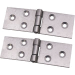 Steel Backflap Cabinet Hinges - 38mm - Self Colour - Pair - EXCLUDING Screws - tradefit - 2