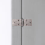 Steel Backflap Cabinet Hinges - 25mm - Self Colour - Pair - EXCLUDING Screws - tradefit - 6