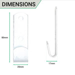 Fire Extinguisher Bracket - J Pattern - Zinc Plated - tradefit - 3