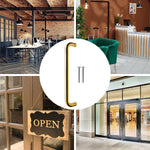 Bolt Fix Pull Handle - 300mm x 19mm - PVD Polished Brass - tradefit - 6