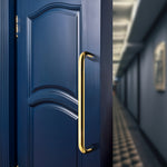 Bolt Fix Pull Handle - 300mm x 19mm - PVD Satin Brass - tradefit - 5