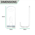 Fire Extinguisher Bracket - Squat - CO2 2KG - Zinc Plated - tradefit - 3