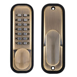 Push Button Mechanical Digital Code Lock - Fire Rated - Antique Bronze - tradefit - 1