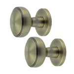 Martil Antique Brass Mortice Door Knob - tradefit - 1