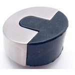 Round Floor Mounted Door Stop - 45mm - Satin Stainless Steel - tradefit - 1