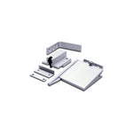 Double Door Coordinator Selector - Fire Rated - Satin Anodised Aluminium - tradefit - 1