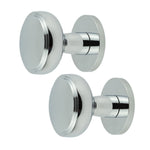 Martil Polished Chrome Mortice Door Knob - tradefit - 1