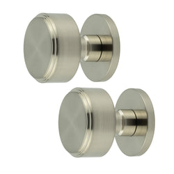 Temara Satin Nickel Mortice Door Knob - tradefit