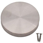 Blank Keyhole Cover Escutcheon - 52x8mm - Satin Stainless Steel - tradefit - 4