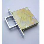 Sliding Door Auto Push Button Edge Finger Pull - Polished Nickel - tradefit - 3