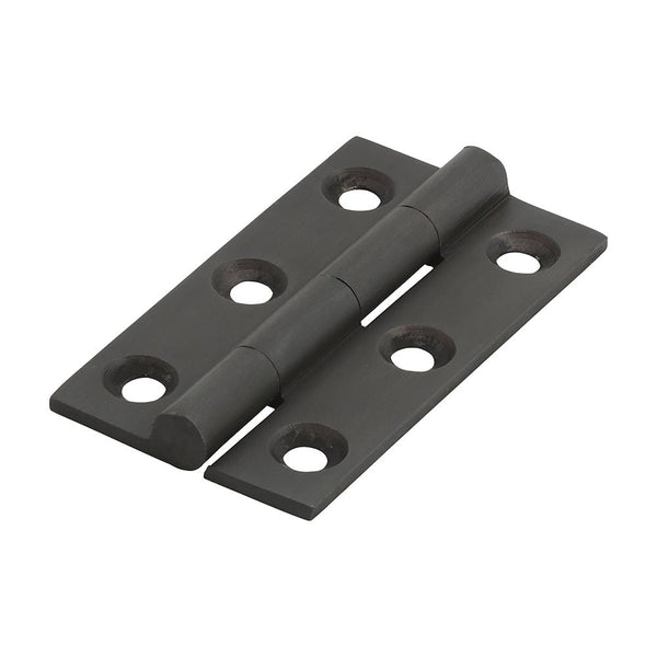 Solid Brass Solid Drawn Hinge - 50 x 28mm - Bronze - tradefit - Featured Image