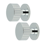 Nador Polished Chrome Mortice Door Knob - tradefit - 1