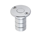 Brass Dust Socket for Flush Bolts - 20 x 38mm - Polished Chrome - tradefit - 1