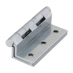 Solid Brass Ball Bearing Stormproof Hinge - 64 x 55mm - Polished Chrome - tradefit - 1