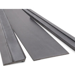 Fire Glaze Trim 60 - 2100mm Length - Black - tradefit
