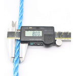 Blue Rope Poly Polypropylene Builder Rope - 8mm x 220m - Plumber Electrician Draw Rope - tradefit - 3