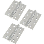 Return To Door Lever Handle - Euro Cylinder Lock Kit - 153mm - Satin Aluminium - tradefit - 3