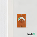 Toilet Indicator Bolt Vacant/Engaged - Bronze - tradefit - 5