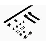 Barn Sliding Door System - 1.5m - Matt Black - tradefit - 2