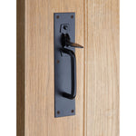 Medium Suffolk Latch - 205 x 45mm - Black - tradefit - 4