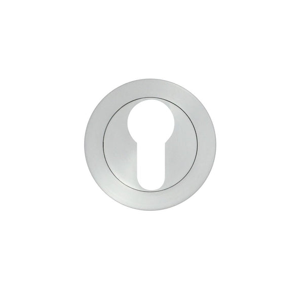 Euroda - Plus Euro Profile Escutcheon - 50x8mm - Satin Chrome - FD30/60 - tradefit - Featured Image