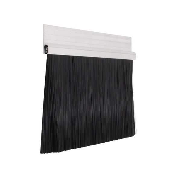 Industrial Brush Strip 30mm Carrier 100mm Brush - 3000mm - Mill Aluminium - tradefit - Featured Image