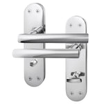 Olbia Polished Chrome Door Handles - Bathroom - tradefit - 1