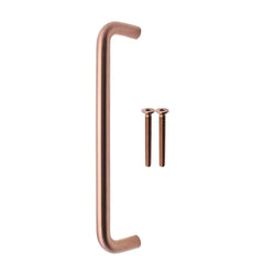 Bolt Fix Pull Handle - 300mm x 19mm - PVD Bronze - tradefit
