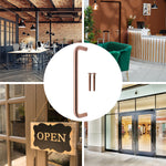 Bolt Fix Pull Handle - 300mm x 19mm - PVD Bronze - tradefit - 6