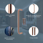 Bolt Fix Pull Handle - 300mm x 19mm - PVD Bronze - tradefit - 4